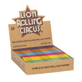 Papel natural big smoke (24 uds) Lion Rolling Circus