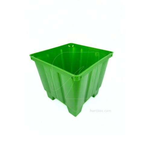Maceta cuadrada verde