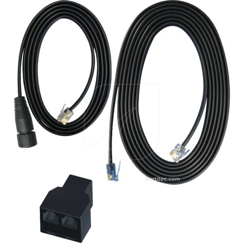 (DCC-1) Cable interconexion resistente al agua RJ12 a M16 X