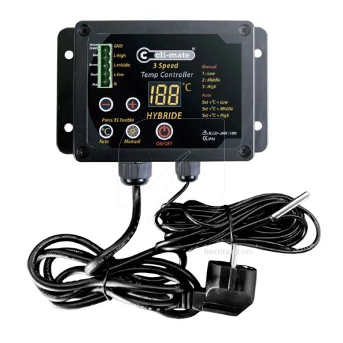 Controlador de temperatura hibrid 3 velocidades 4A Cli-mate