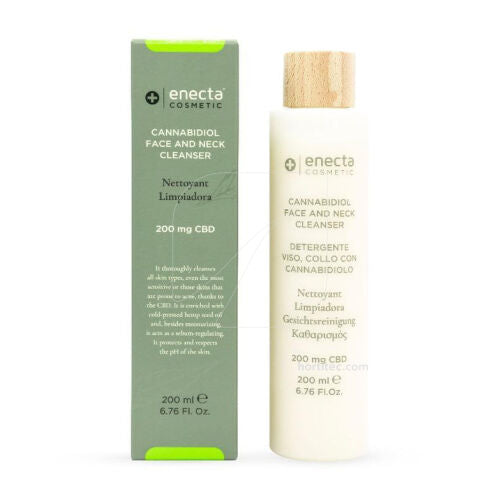 Limpiador con CBD para rostro y cuello (200 mg de CBD)