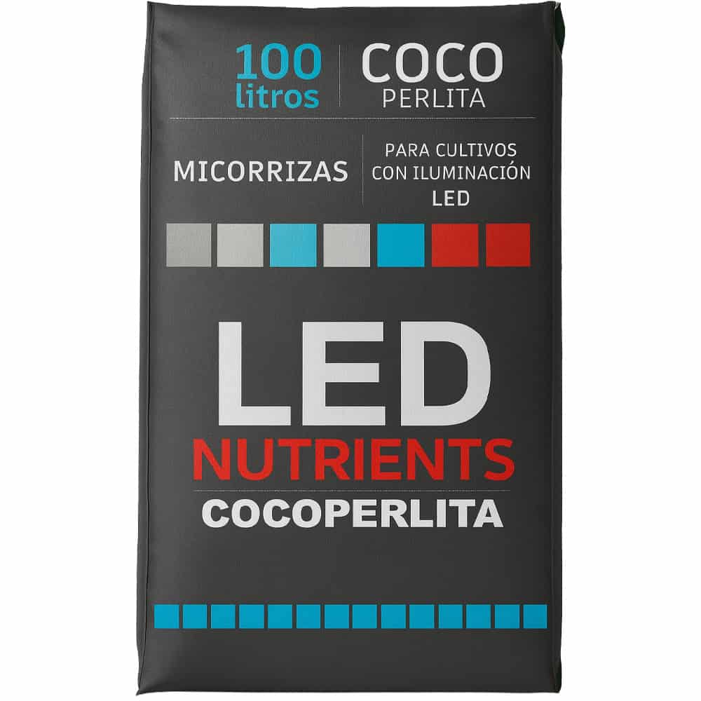 LED Nutrients Coco+Perlita 100 L · Tu Sustrato
