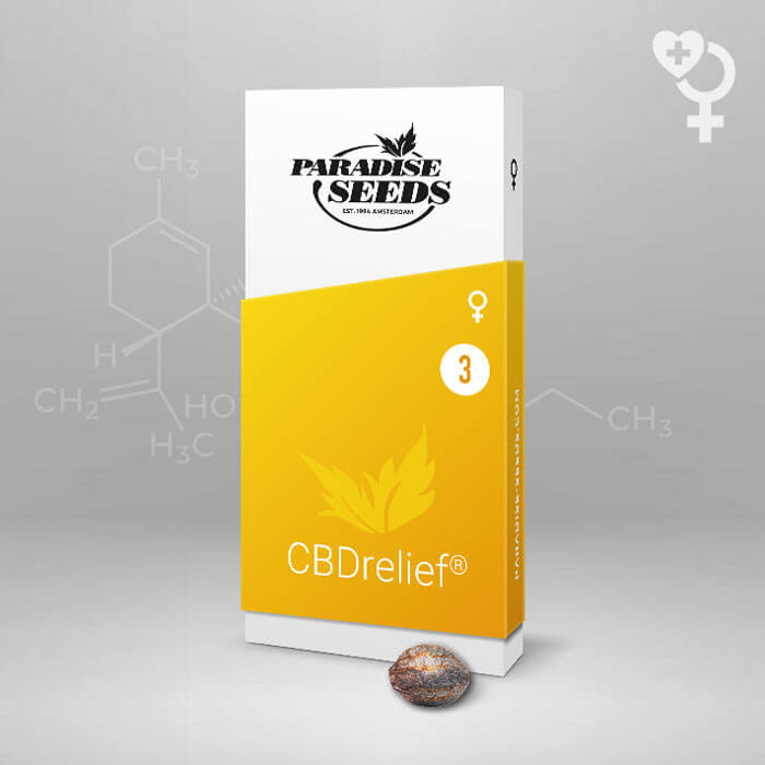 CBDrelief Feminizada de Paradise Seeds