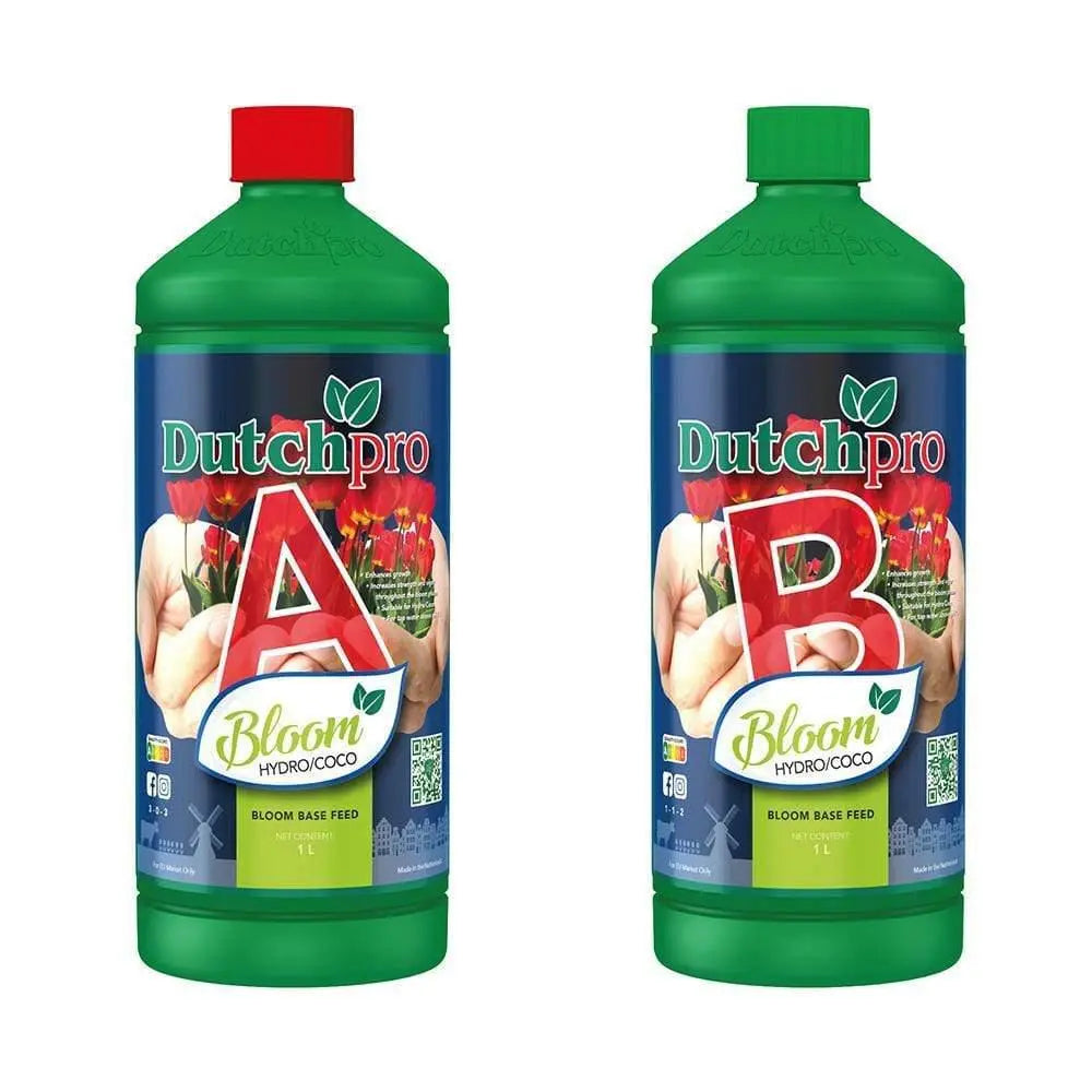 Dutch Pro Bloom Hydro/Coco A+B · Agua dura