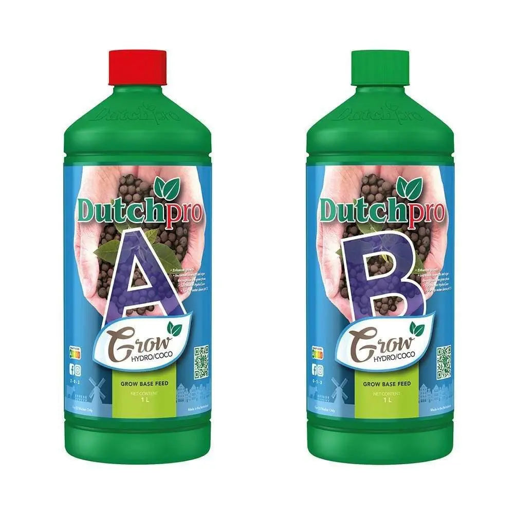 Dutch Pro Grow Hydro/Coco A+B · Agua dura