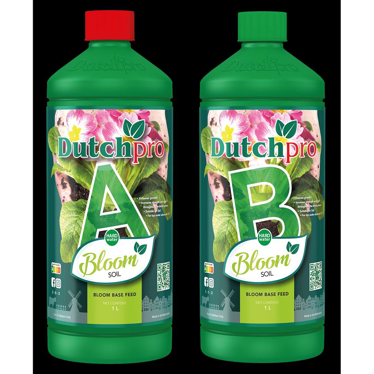 Dutch Pro Bloom Tierra A+B · Agua dura