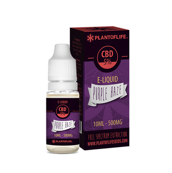 CBD E-Liquid Plant of Life Purple Haze 5%