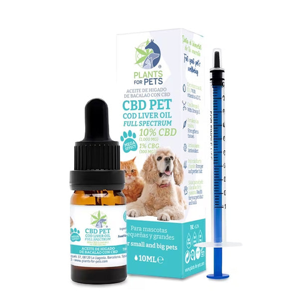 CBD Oil Plant of Life Remedy Pet 10% Cbd & 1% Cbg