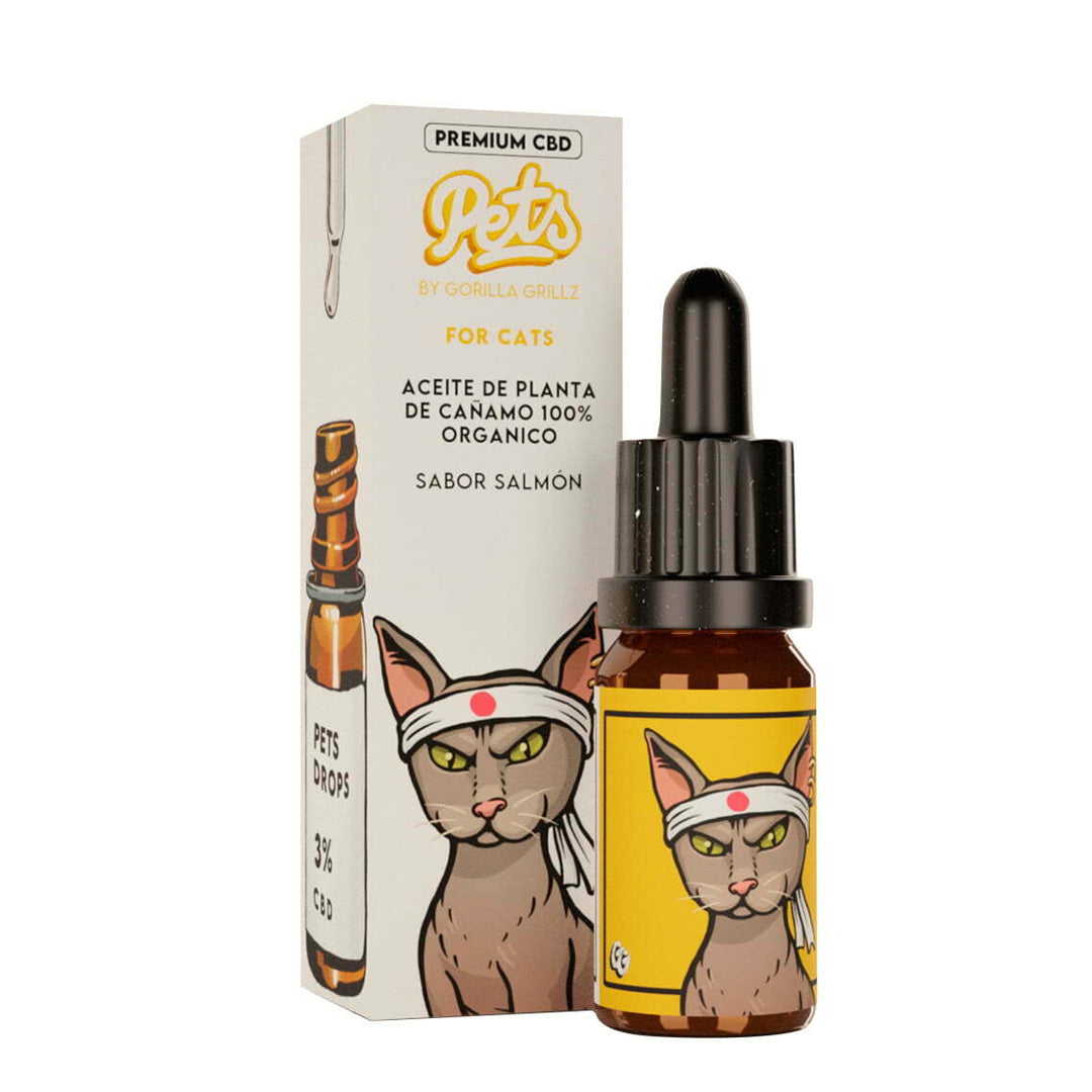 Cbd Oil Gorilla Grillz Pets Cats Salmon 3%