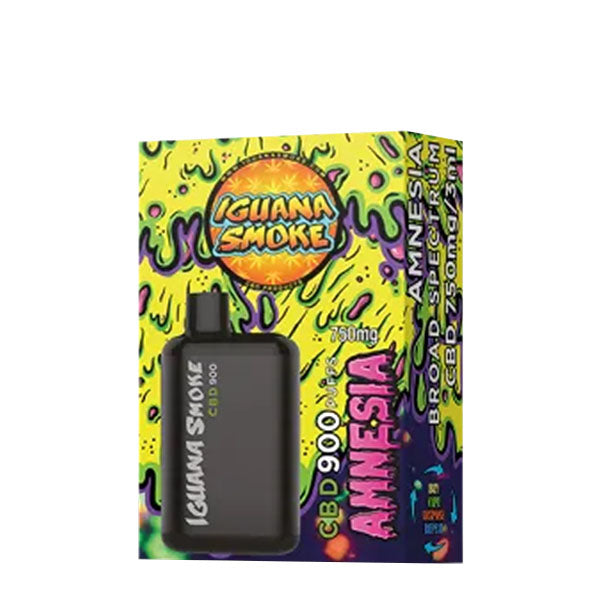 CBD Vaper Iguana Smoke 900 Broad Amnesia