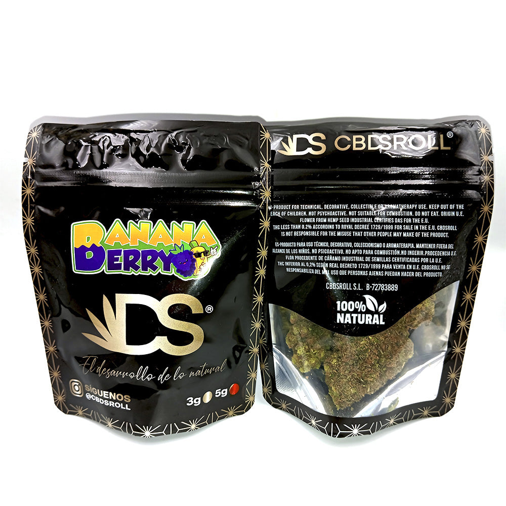 Cañamo Cbdsroll Banana Berry Indoor Hydro