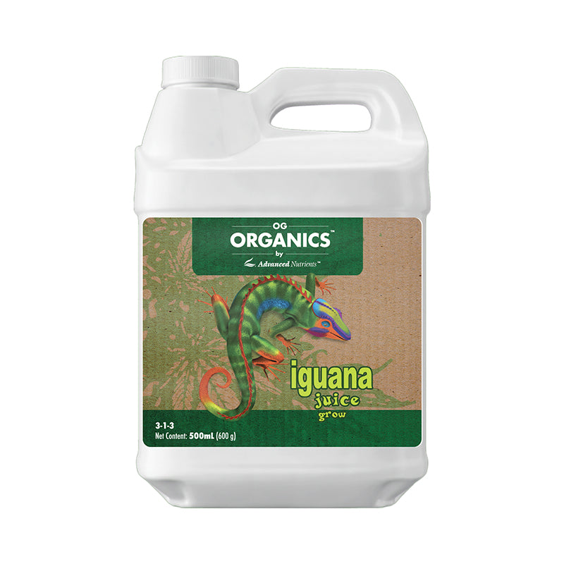 OG ORGANICS IGUANA JUICE GROW 0.5L ADVANCED NUTRIENTS