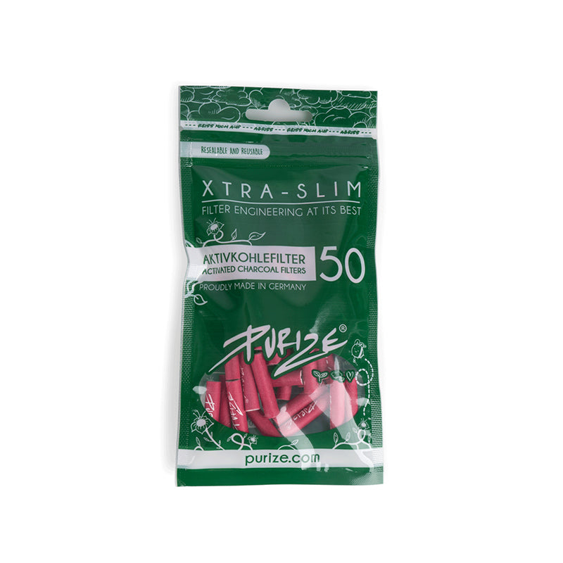 FILTROS PURIZE XTRA SLIM (50 UDS / BOLSA) ROSA (PACK 20 BOLSAS)