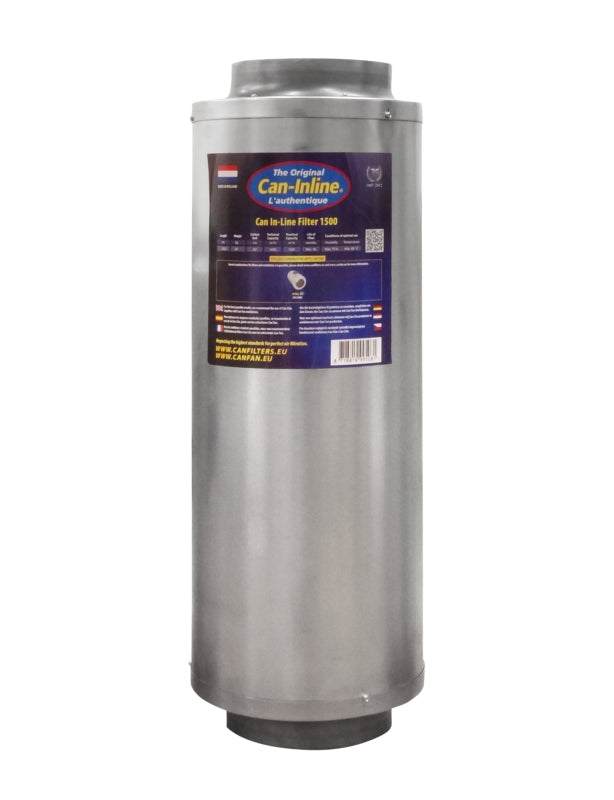 FILTRO CARBON CAN FILTER IN LINE 1500 M3/H 250 MM