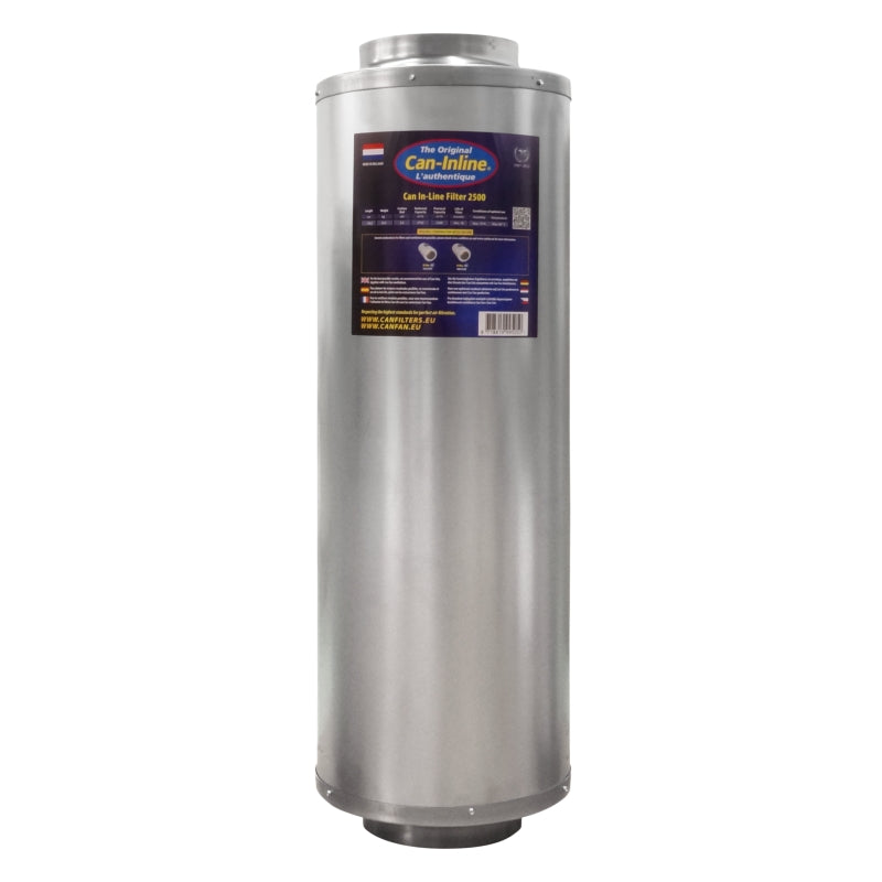 FILTRO CARBON CAN FILTER IN LINE 2500 M3/H 250 MM