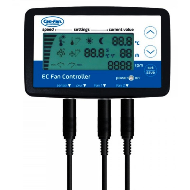 CONTROLADOR LCD PARA EXTRACTORES EC CAN FAN