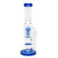 BONG DE CRISTAL 30CM CYLINDER ICE DRUM CON PERCOLADOR MEDUSA