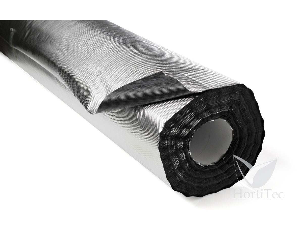 Plástico reflectante Diamond negro (100 x 1,22 m)