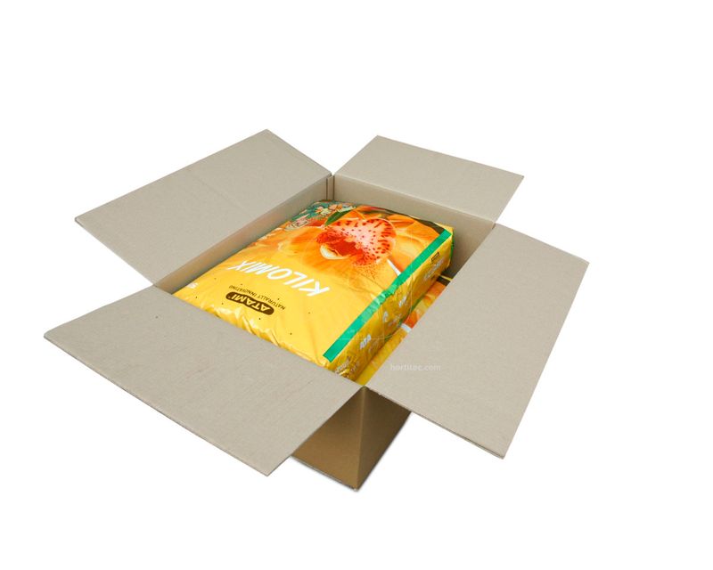 Caja de cartón para sacos