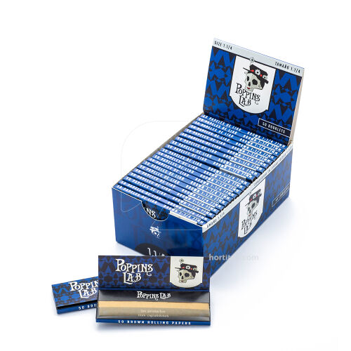 Papel - Brown 1-1/4 77mm 50 Hojas (display 50 uds)